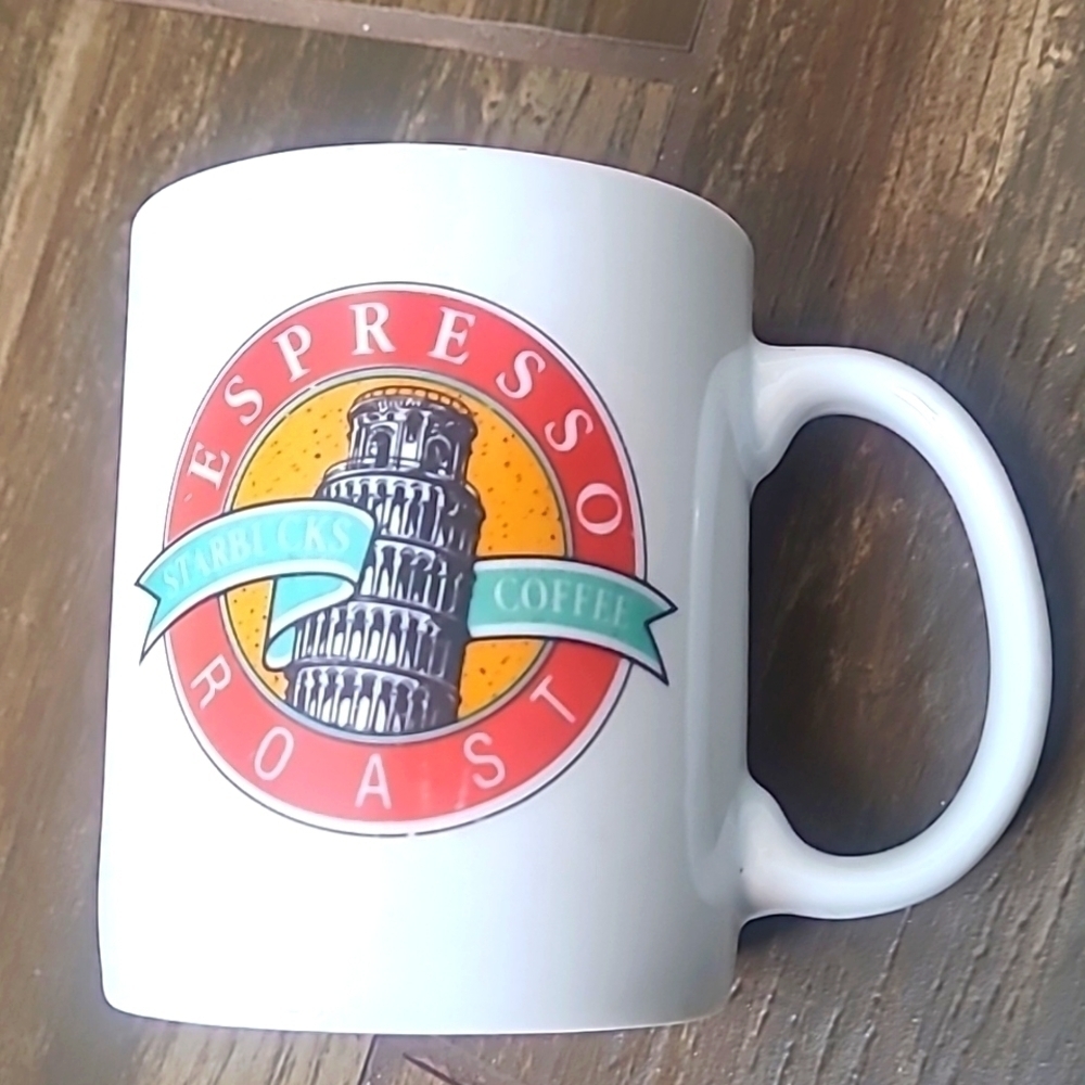 Starbucks Coffee Tea Mug White Expresso Roast